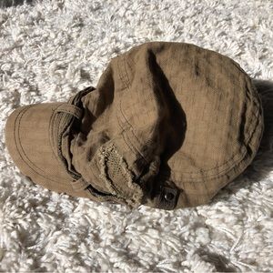 Distressed Military Style Hat